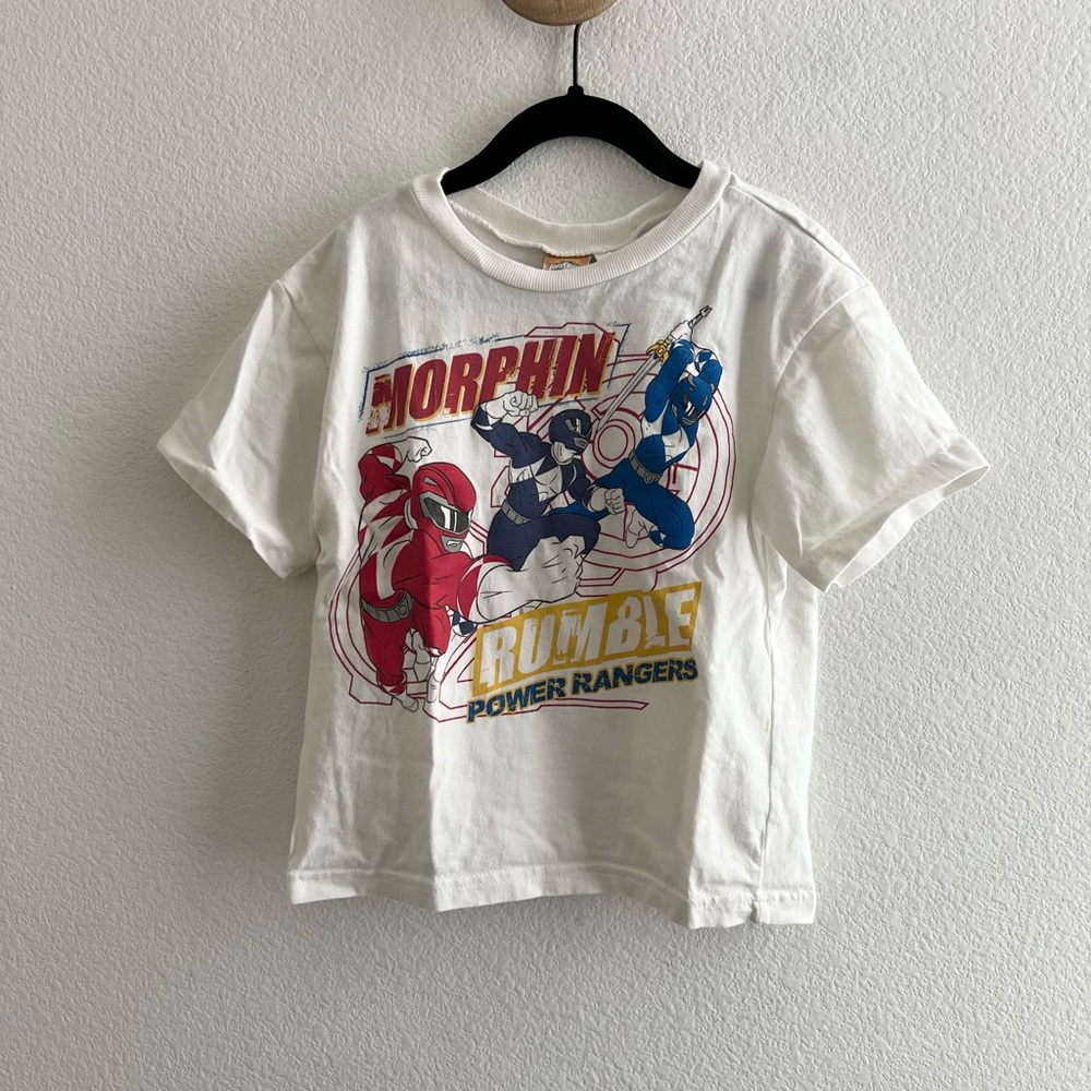 Vintage Kids Power Rangers Graphic Tshirt